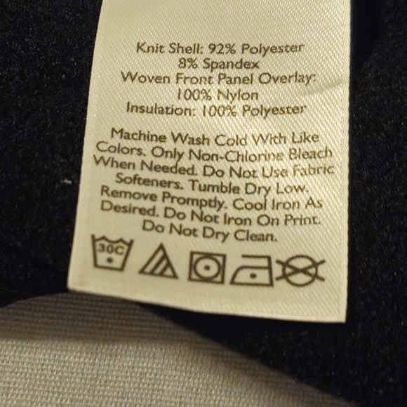 Eddie Bauer Women's Black/White Vest, Sz XL - Picture 8 of 8